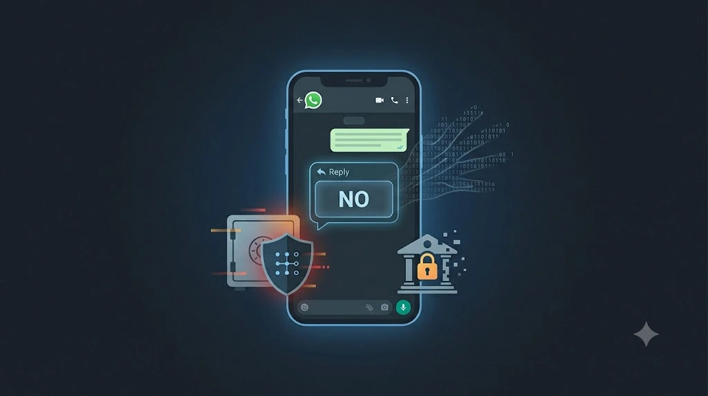 WhatsApp ‘Reply NO’ Scam: Can Two Letters Really Empty Your Bank Account?